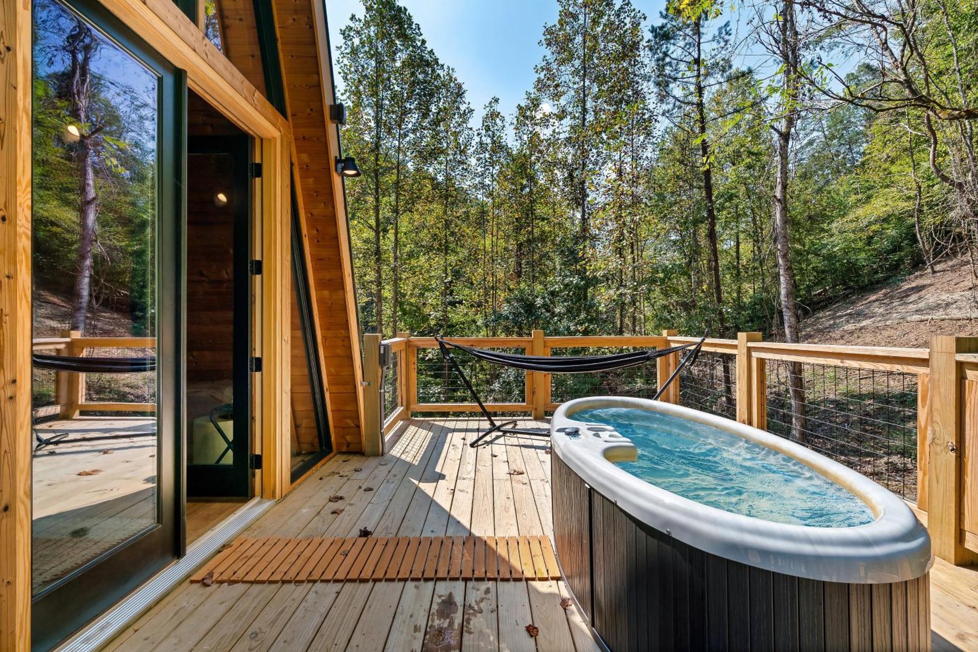 An Escape To The Forest, A Smoky Mountain A-Frame Cabin, Couple'S Romantic Get-Away! Villa Sevierville Exterior foto